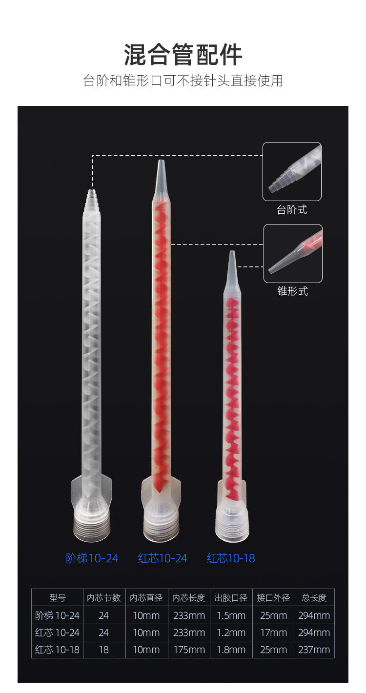 400ml 2:1 雙組份針筒